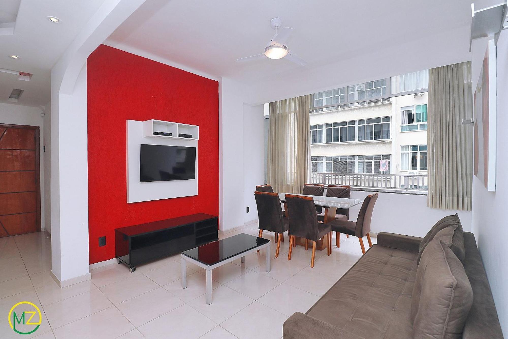 Apartemen Moderno 3 Quartos Com Vista Mar No Posto 6 *